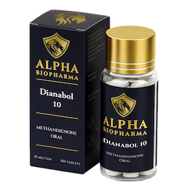 Dianabol from Alpha BioPharma front left