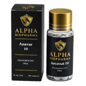 Anavar Alpha BioPharma front view