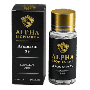 Aromasin 25 mg Alpha BioPharma front view