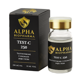 Testosterone Cypionate - Alpha BioPharma front left