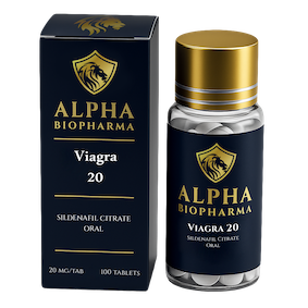 Viagra Alpha BioPharma frontside