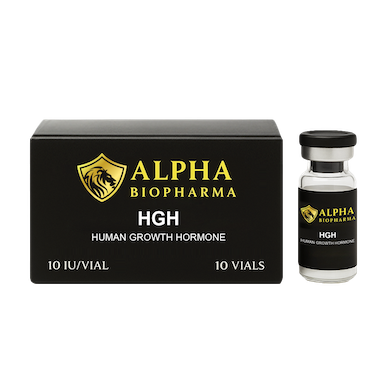HGH kit 10 iu Alpha BioPharma front view