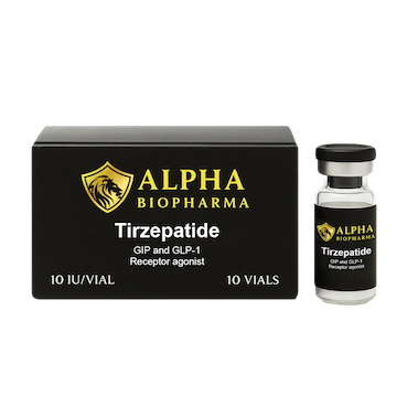 Tirzepatide 10 mg kit Alpha BioPharma front view