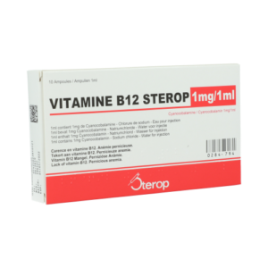 Vitamine B12 ampullen - 10 stuks